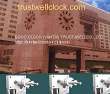 Four 4 Faces Hotel Building Clocks thumbnail-1