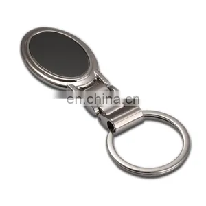 Wholesale Oval Blank Metal Keychain With Printing and Epoxy Gel Cover Custom Made thumbnail-2