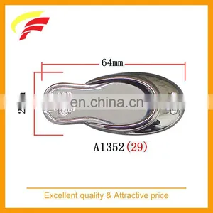 Zinc Alloy Shoe Shaped Rhinestone Clamp Belt Buckle thumbnail-3