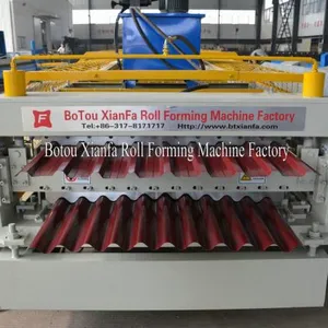 IBR Double Galvanized Roof Steel Corrugating Machine thumbnail-4