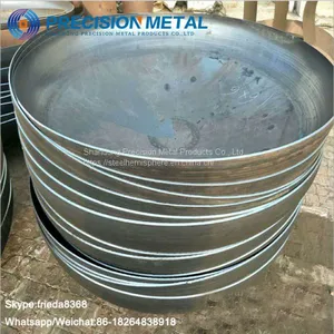 Stainless Steel Large Diameter Torispherical Head/Elliptical Head/Dished End Caps thumbnail-5