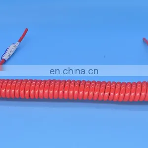 Trailer Wire Electrical Spiral Cable 7 Core Spiral/truck Cables Coil Low Voltage Flexible Retractable Spiral Spring Coiled Cable thumbnail-3