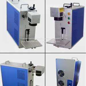Logo Metal Laser Printing Machine Portable Fiber Laser Marking Machine thumbnail-4