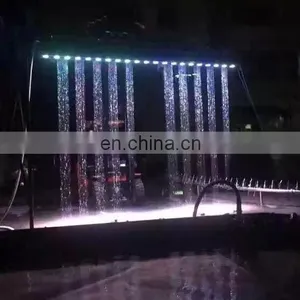 Wall Waterfall Fountain Water Print Curtain CNC Nozzle thumbnail-1