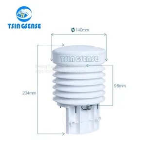 WTS201 Outdoor Weather Sensor Integrated With Air Temperature and Humidity Sensor GPRS/RS485 Output thumbnail-3