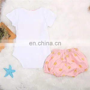 Baby Clothes Fashionable Short Sleeve Kids Romper Set thumbnail-6