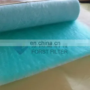 Green Color Fiberglass Paint Arrestor Floor Filter Media thumbnail-4