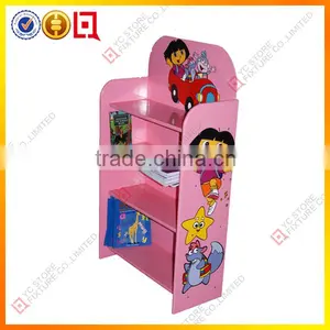 Pink Printed Counter Top Children Toys Rack thumbnail-1