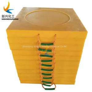 UHMWPE Crane Outrigger Jack Pads Stabilizer Foot Pads Polymer Outrigger Pad thumbnail-1