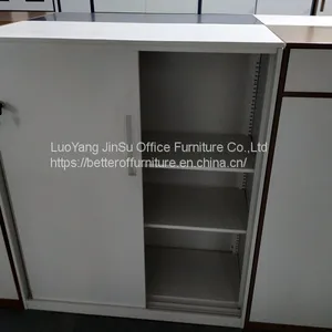 Sliding Steel Door A4 F4 Letter Legal File Storage Cabinet Gray/brown Color Available thumbnail-3