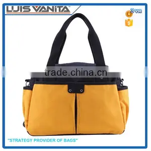 Tote Yelloew Canvas Diaper Bag Sale thumbnail-1