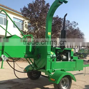 CE Approved Popular 40hp Mobile Wood Chipper Shredder thumbnail-4