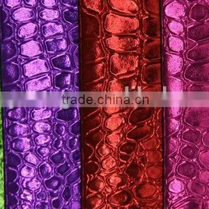 Shiny Embossing Faux Leather for Bags/Wallet thumbnail-4