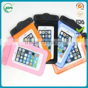 Clear Plastic Pvc Cell Phone Waterproof Bag thumbnail-1
