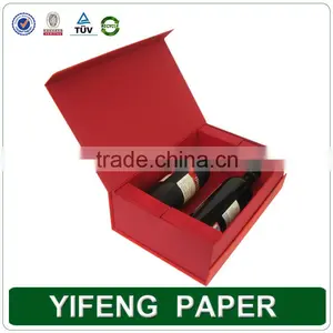 Corrugated Paperboard Packaging Cardboard 80ml Bottle Gift Box For 80ml Wine thumbnail-2
