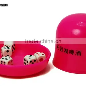 2015 Colorful Plastic Dice Cup Dice Game thumbnail-4