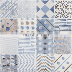 Nordic Modern Personality Blue Tile Restoring Ancient Ways Brick Toilet Floor Tile Toilet Kitchen Wall Brick Tile thumbnail-3