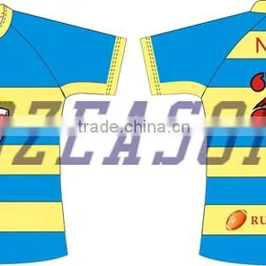 High Quality Club Rugby Jersey With OEM Service and Cheap Price thumbnail-6