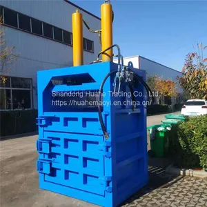 Vertical Hydraulic Paper Sheet and Paper Shell Packer Shaving Scrap Iron Crushing Machine Oil Barrel Iron Sheet Pressing Machine thumbnail-1