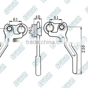 03220/03221 Truck Trailer Dropside Locking Gear Lock thumbnail-2