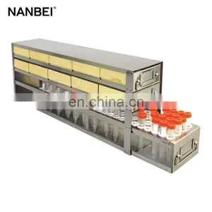 Upright Medical Refrigerator Freezer Rack for 2 Inch Cryoboxes thumbnail-1