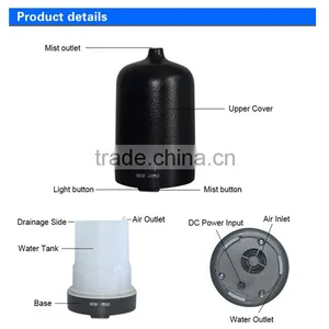 USB New Ultrasonic Mini Mist Maker Fogger Cafe Room Aroma Diffuser thumbnail-5