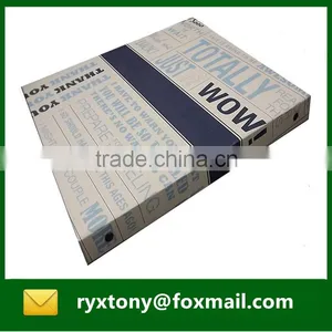 Paper Cardboard Material Custom Printing Ring Binder thumbnail-4