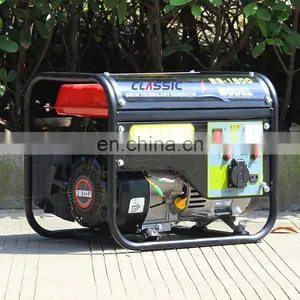 BISON CHINA 1000w Gasoline Generator Air Cooled Single Phase 50hz 60hz Portable 1 kw Generator thumbnail-1