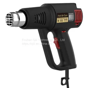 Qili 83A1 Manufactory Wholesale Electric Heat Gun 2000W 220V/240V Hot Air Gun for Shrink Wrap Heat Gun thumbnail-4
