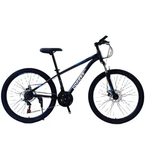Cheap Mountain Bike 26 Inch Adult Variable Speed Bicycle Dual Disc Brake 21 Speed Mountain Bike in Stock thumbnail-3