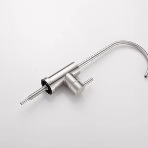 Drinking Water Faucet for Kitchen Sink Kitchen Water Filter Faucet Stainless Steel for Reverse Osmosis or Water Filtration System Beverage Non-Air Gap RO Faucet Brushed thumbnail-4