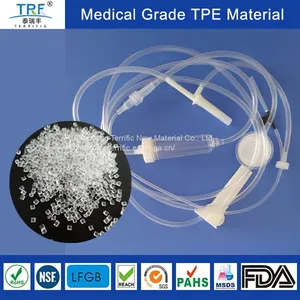 Medical Grade Highly Transparent TPE Raw Materials for Precision Infusion Set thumbnail-1