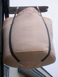 Jumbo Bag Big Bags Scrap PP 500- 1000kg Top White Skirt Flat Color Printing Feature Weight Bottom Loop Safety Material thumbnail-2