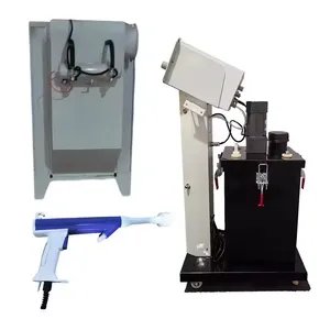 K1 Electrostatic Flocking Machine With Filter Element Environmental Powder Recovery Electrostatic Spraying Booth thumbnail-3