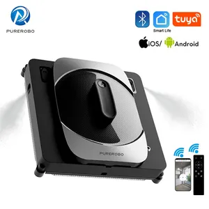 PUREROBO W-S8S Window Cleaning Robot Bluetooth And Remote Control Double Side Spray Water Smart Glass Cleaning Machine One Touch Cleaning Easy To Use thumbnail-1