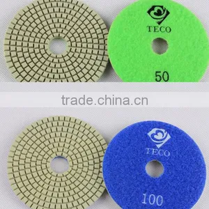 Wet Polishing Pads 4inch X3mm for Polishing Granite /marble thumbnail-3