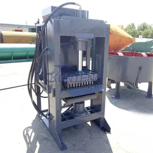 Automatic Hydraulic Shisha Charcoal Cube Tablet Stick Briquette Making Press Machine Briquetting Extruder EPC thumbnail-2