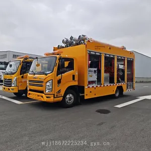 Emergency Rescue Vehicle and Emergency Drainage Vehicle Specifications and Models, Can be Equipped With Self-priming Centrifugal Pumps and Portable Submersible Pumps thumbnail-2