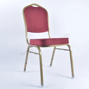 Fabric Traditional Modern Design Stackable Banquet Chairs for Commercial Use in Weddings and Hotels thumbnail-2
