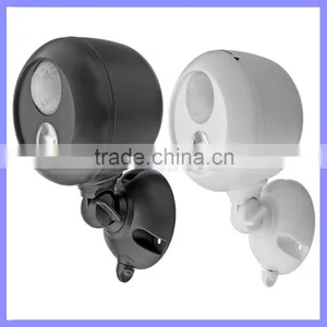 D Battery Powered PIR LED Montion Sensor Light Waterproof Stair Garden Wall Lamp Spotlight thumbnail-1
