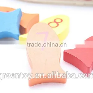 Wooden Magnetic Block Fishing Games thumbnail-1