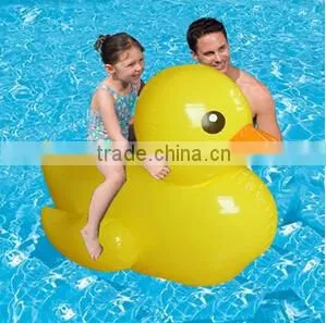 Inflatable Rubber Duck Water Floating Rider thumbnail-1