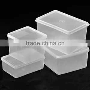 Wholesale Clear Plastic Box With Lid for Lunch and Food thumbnail-1