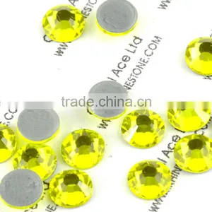 Hotfix Rhinestone, 14 Facets Xilion Rose Cut Hot Fix Strass Stone Crystal for Wedding Dress thumbnail-4