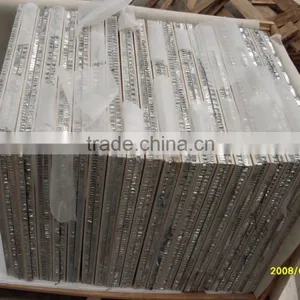 Egyptian Yellow Marble+aluminum Comb Composite Tiles thumbnail-3