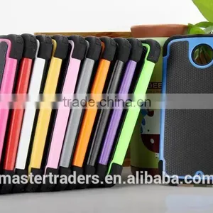 Cheap Hard PC Football Grain 3 in 1 Back Cover Case For HTC NEXUS 6 MT-3062 thumbnail-1