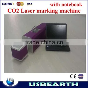 Top Hot Portable 10W CO2 Small Laser Marking Cutting Machine With Notebook Working for Non-metal,non-PVC thumbnail-1