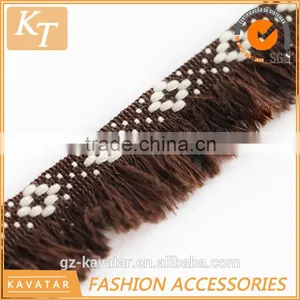 2016 Hot-sale Korean Ethnic Style Polyester Fringe Trim for Garment Decoration thumbnail-5