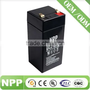 4v4ah High Performance Good Qulity 4v Rechargeable Sealed Lead Acid Battery thumbnail-1