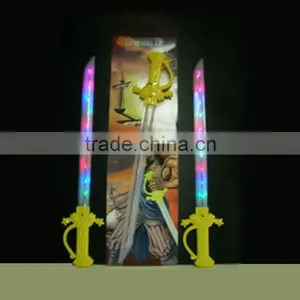 Pirates of the Caribbean Jack Sparrow Led Clash & Flash Sword NEW thumbnail-1